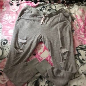 Distressed Nollie sweats